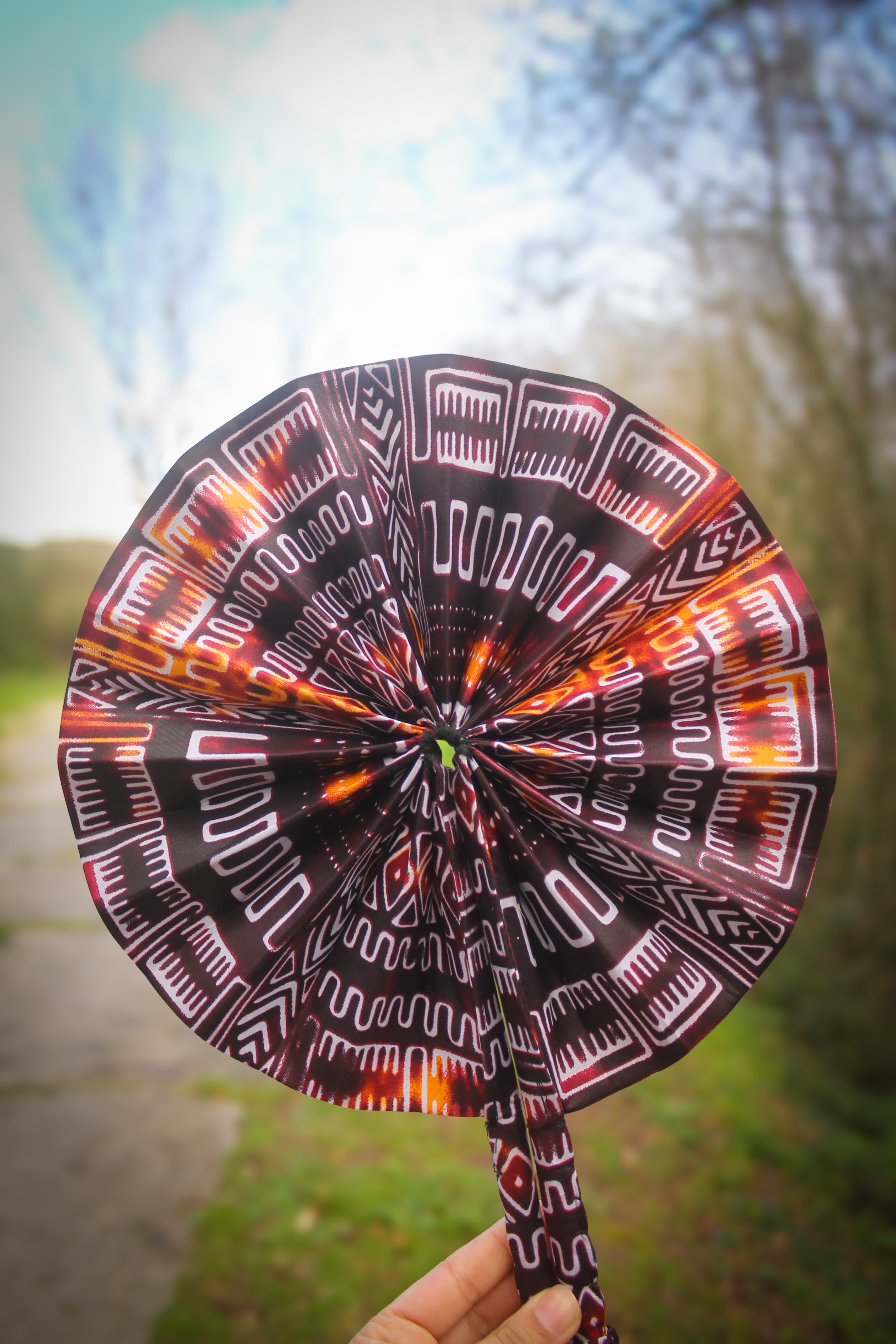 Handwoven Fan (Accent) — 2