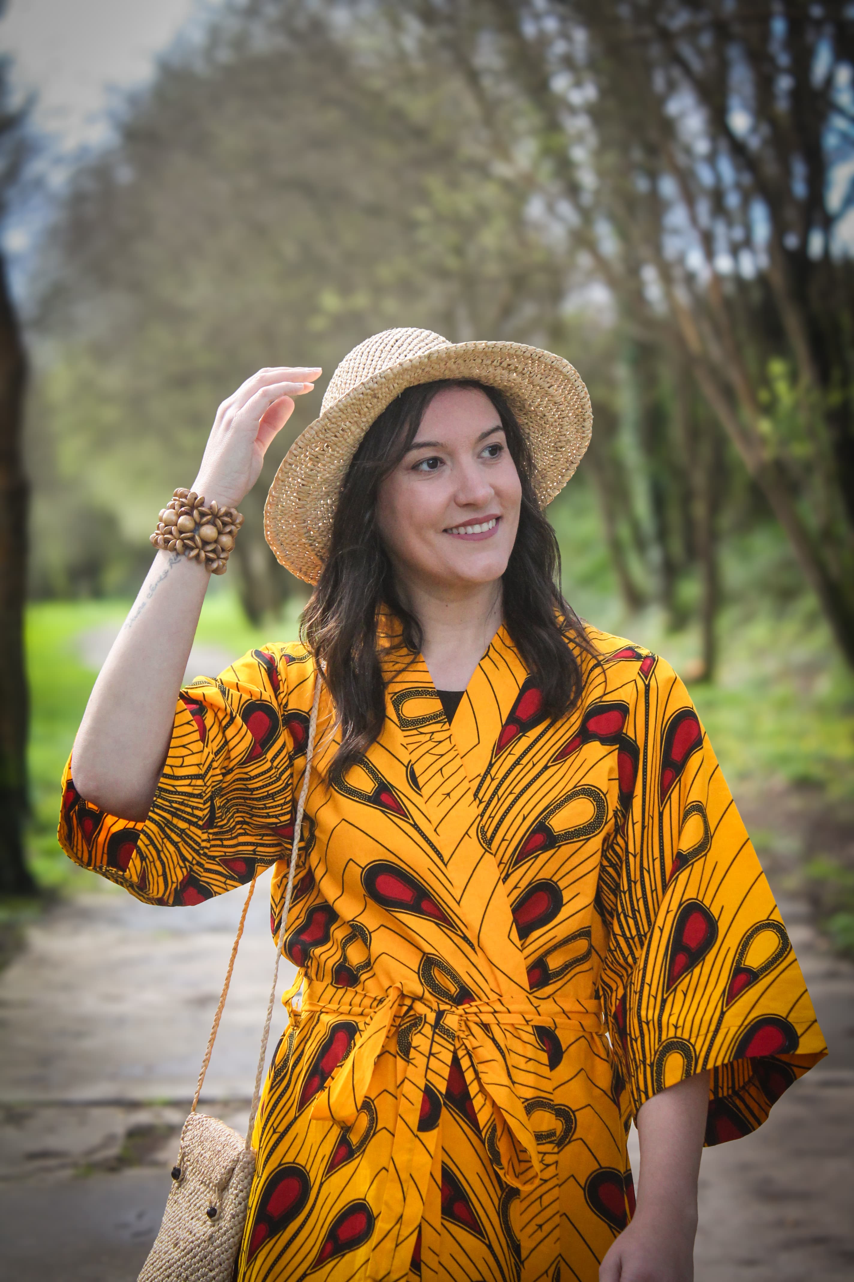 Hat (Bitenge Fabric) — 2