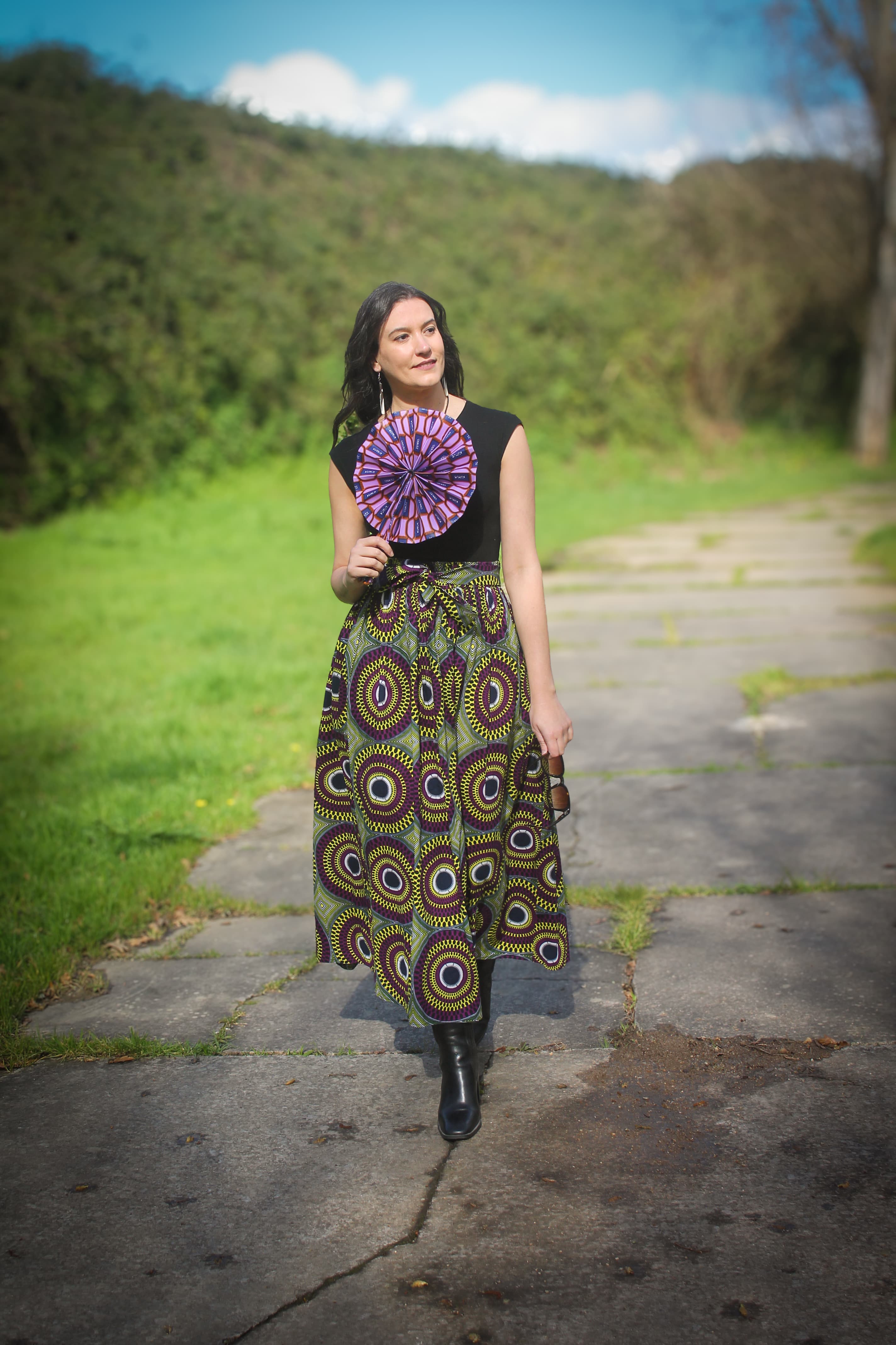 Skirt (Pleated Accent)