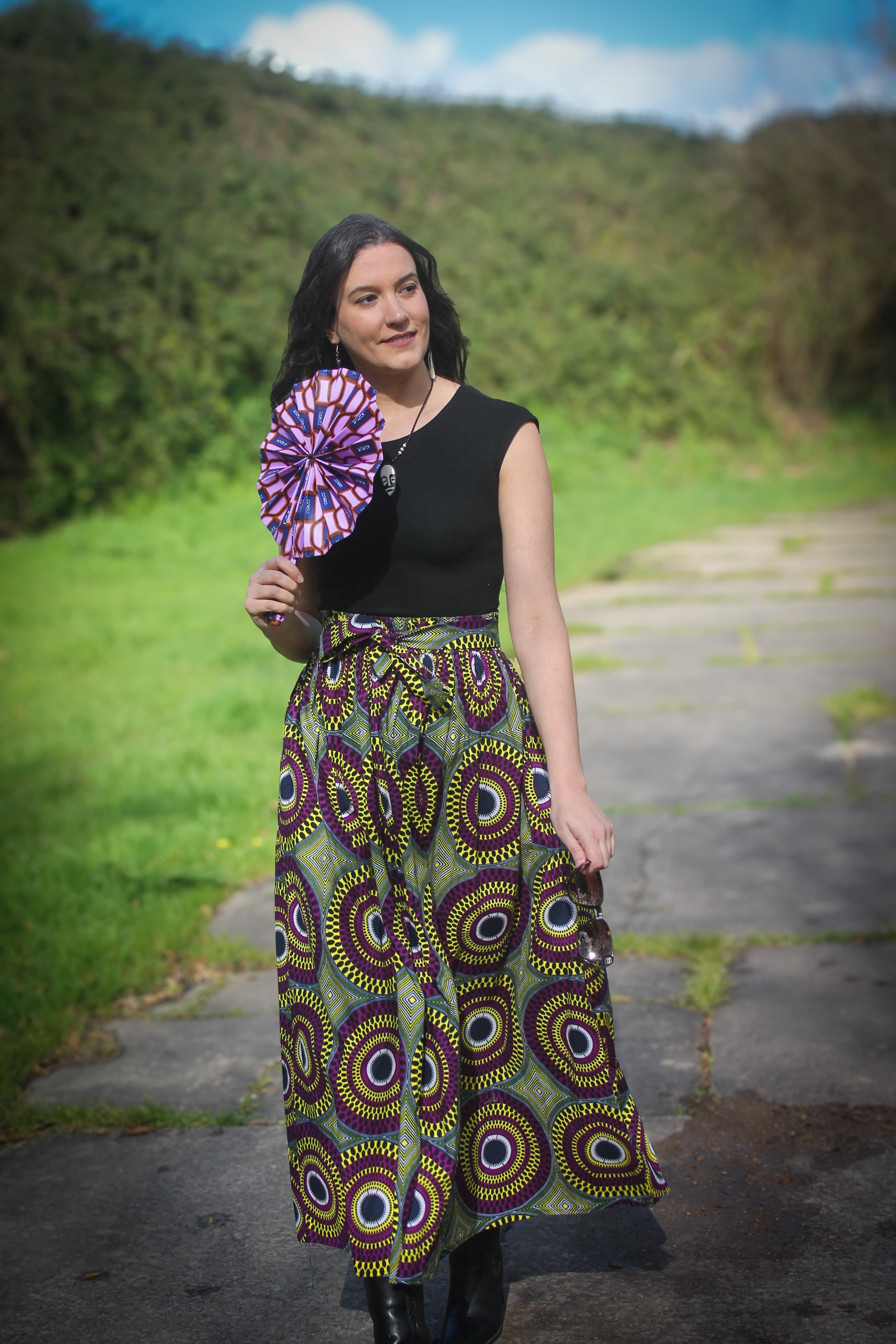 Skirt (Pleated Accent) — 2