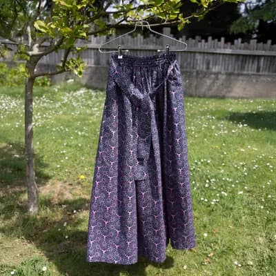 Twilight Fan Wrap Skirt — 1