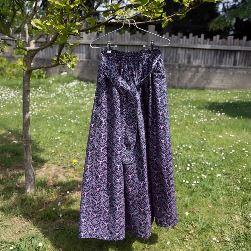 Twilight Fan Wrap Skirt